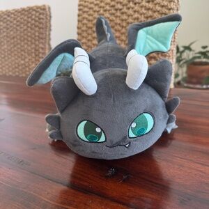 Aphmau Dragon Cat CatFace Large 11” RARE MeeMeows Plush Stuffed Animal